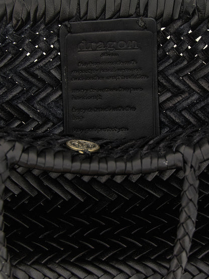 Dragon Diffusion Black Calfskin Handbag