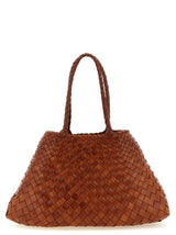 Dragon Diffusion Santa Croce Brown Calfskin Shoulder Bag