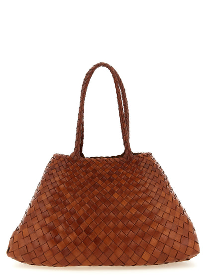 Dragon Diffusion Brown Calfskin Shoulder Bag