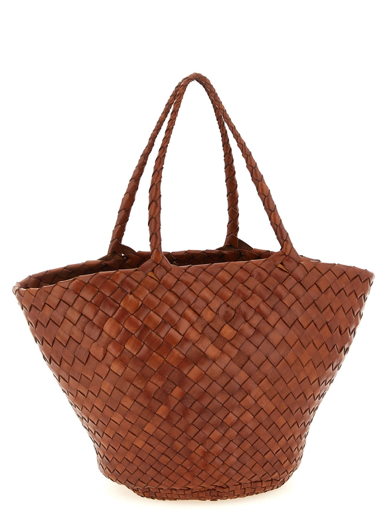 Dragon Diffusion Egola Brown Calfskin Handbag