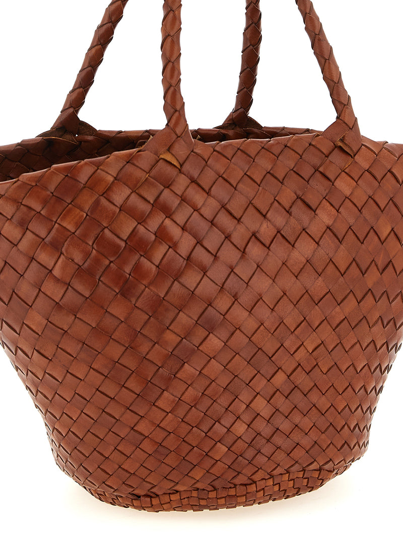 Dragon Diffusion Egola Brown Calfskin Handbag