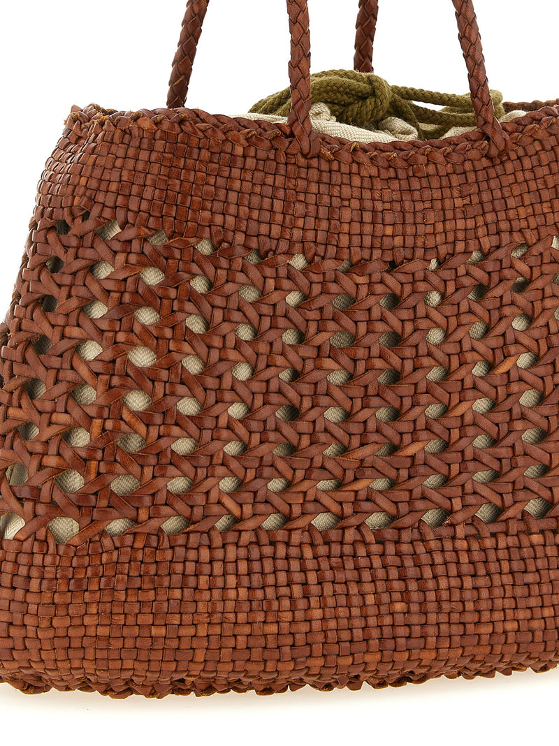 Sac à main Dragon Diffusion en veau marron
