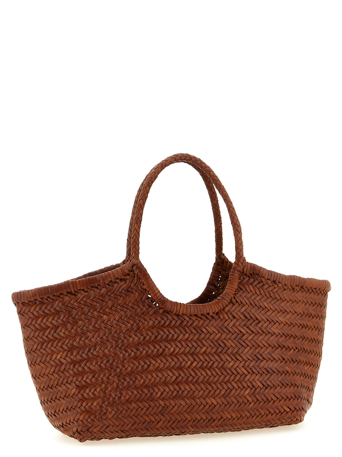 Dragon Diffusion Nantucket Brown Calfskin Shoulder Bag