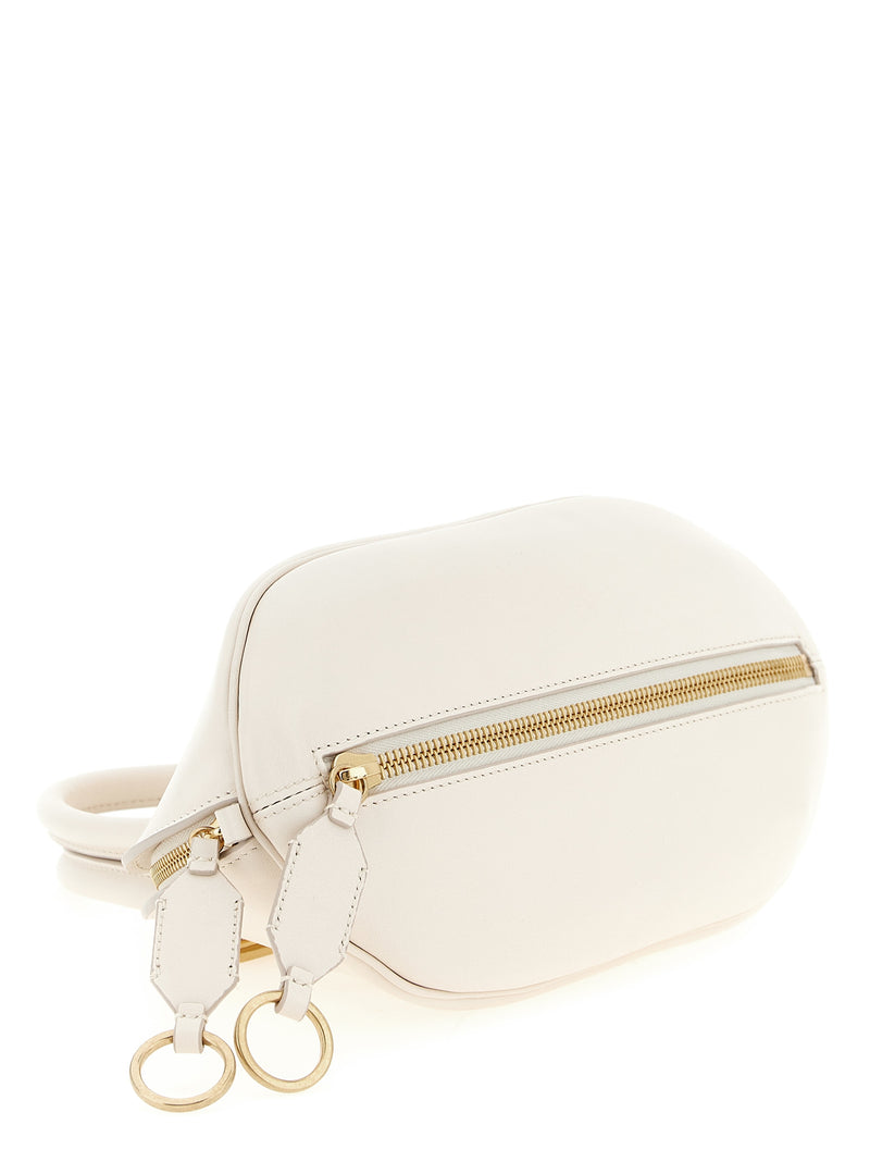 Balenciaga White Mini Smooth Calfskin Handbag