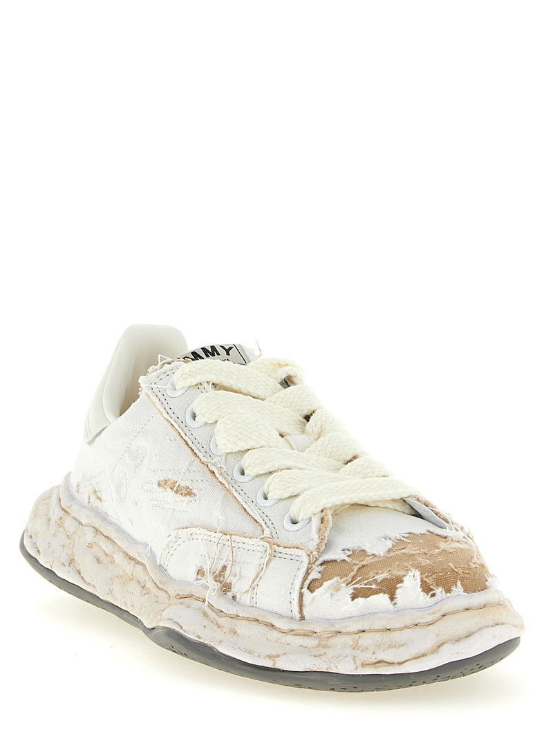 Baskets Maison Mihara Yasuhiro en coton blanc