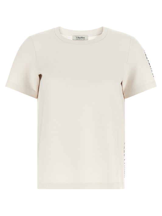 'S Max Mara Beige Cotton T-Shirt