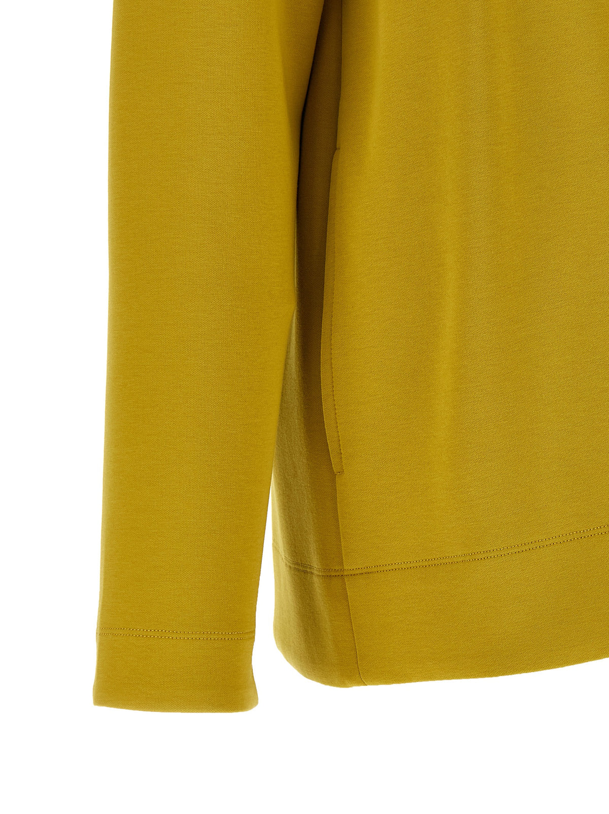 Sweat à capuche bicolore en coton 'S Max Mara