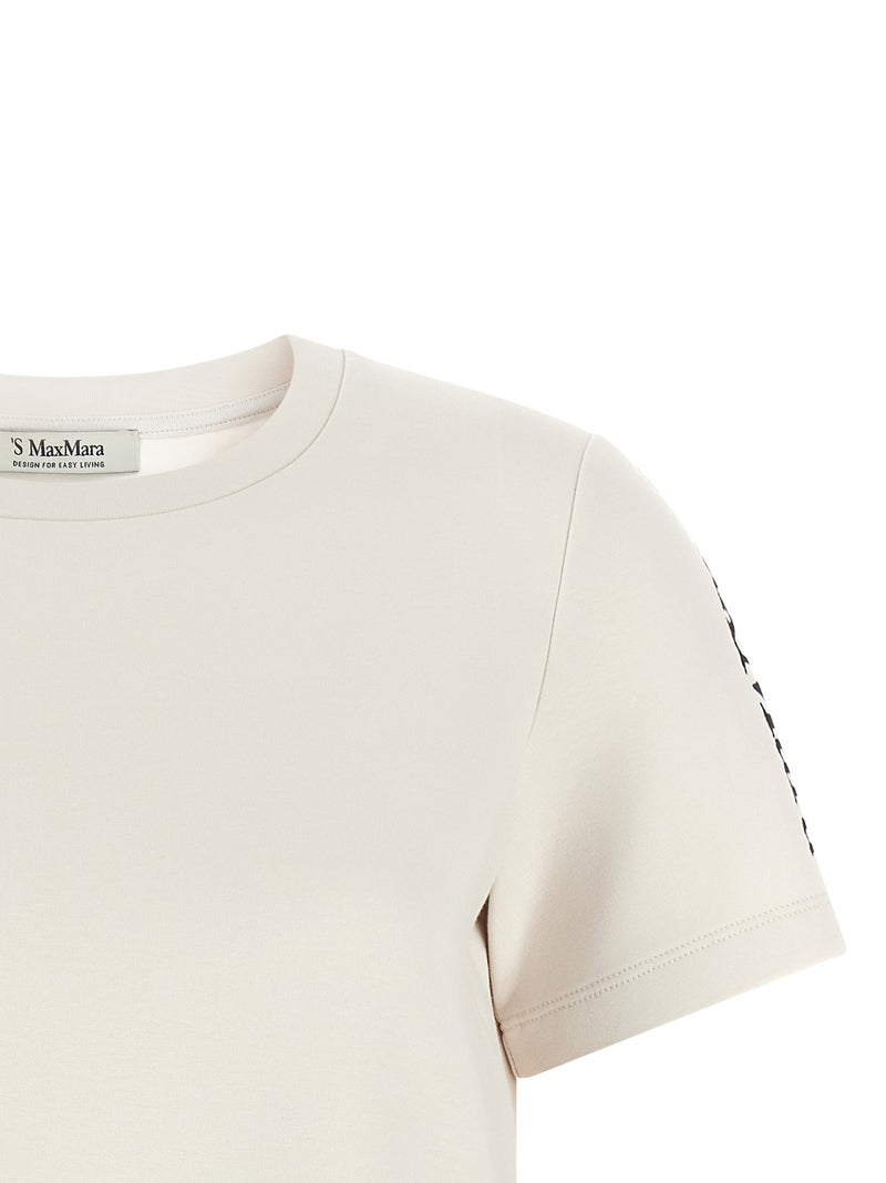 'S Max Mara SmmNancy Beige Cotton T-Shirt