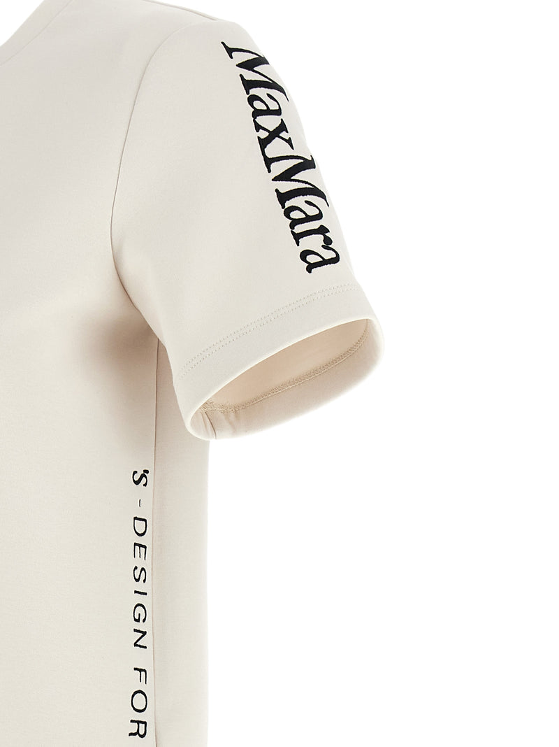 'S Max Mara SmmNancy Beige Cotton T-Shirt