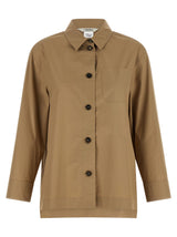 Chemisier en coton beige 'S Max Mara