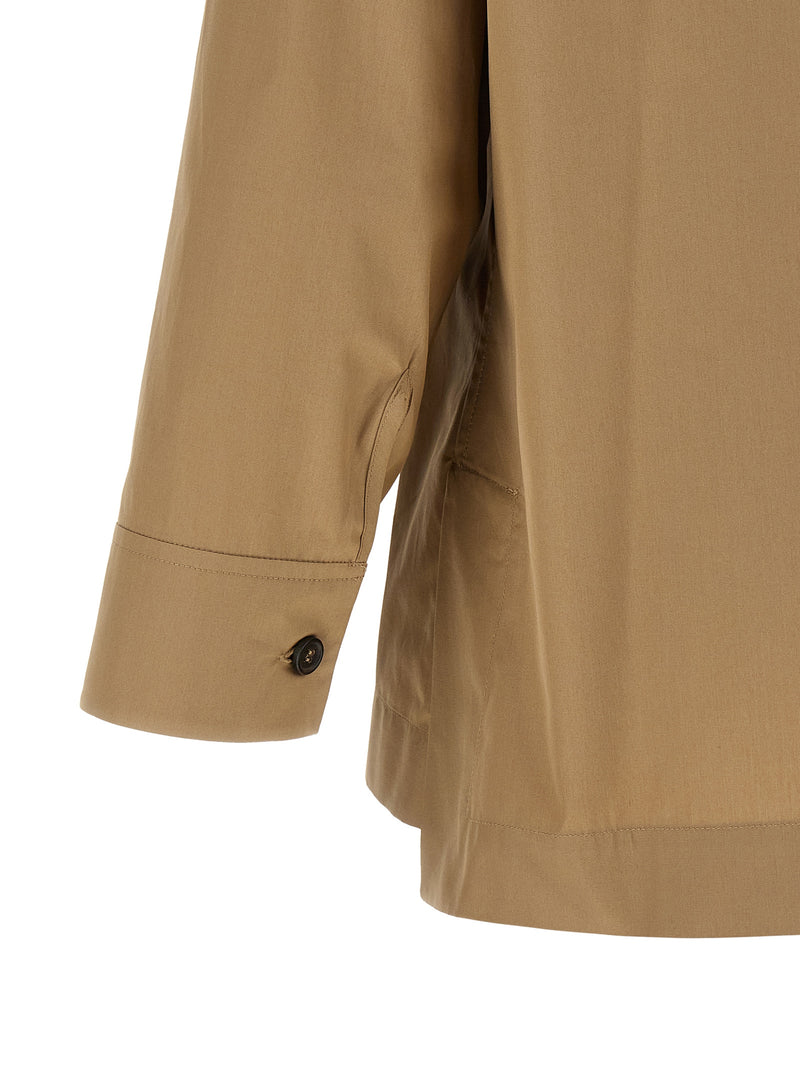 'S Max Mara Beige Cotton Blouse