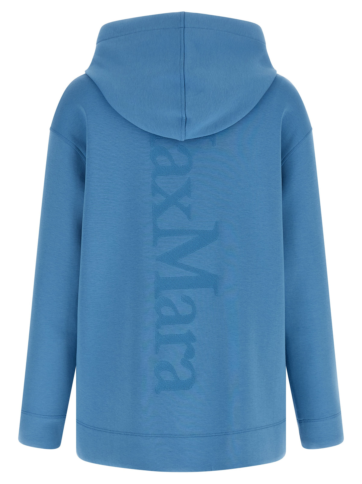 Sweat à capuche en coton bleu 'S Max Mara