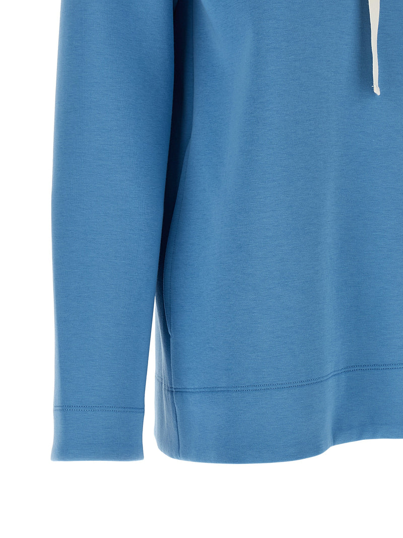 Sweat à capuche en coton bleu 'S Max Mara