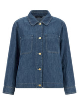 Veste en jean en coton bleu 'S Max Mara
