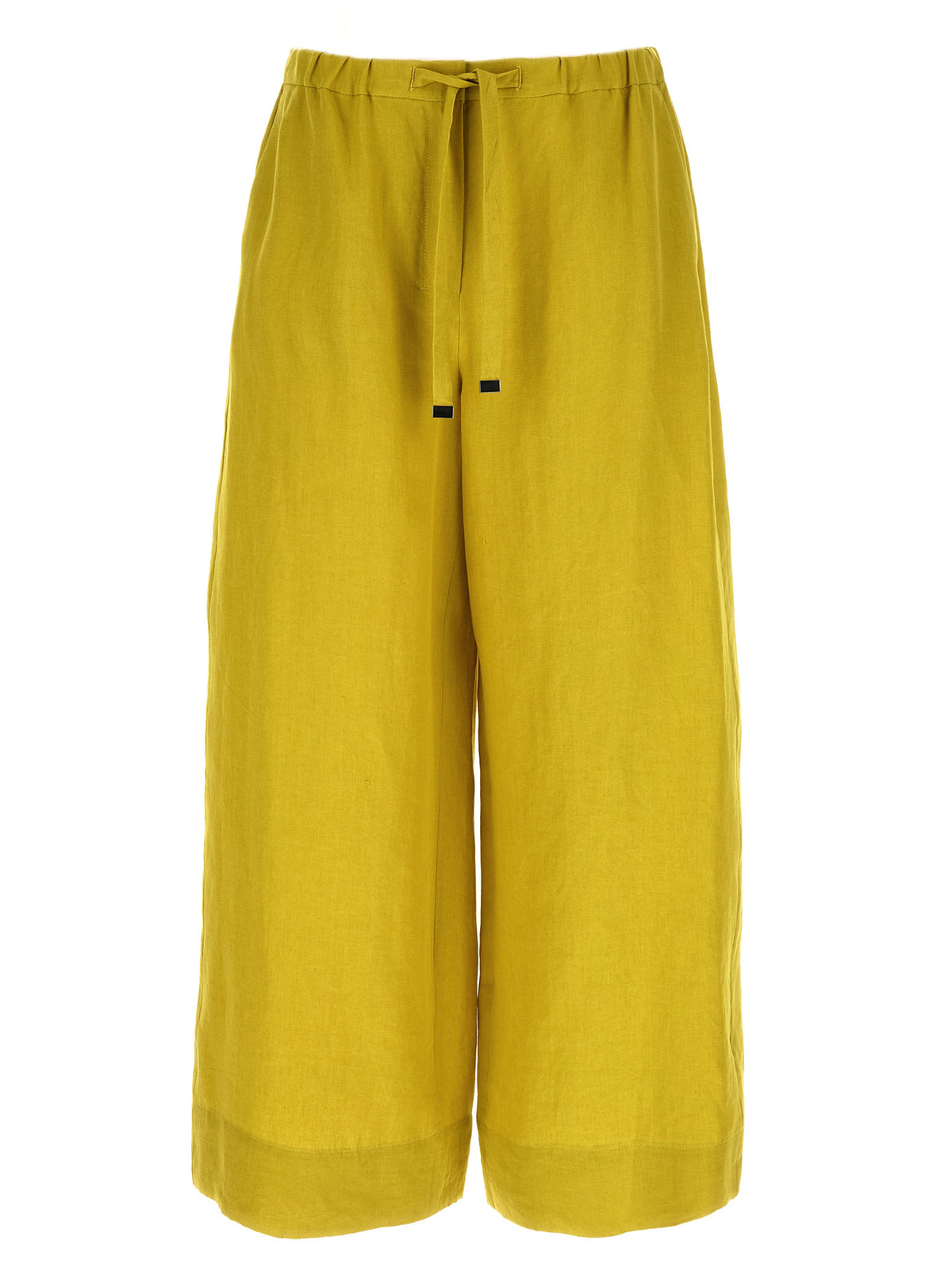'S Max Mara Bicolor Linen Casual Pants - SmmAurora