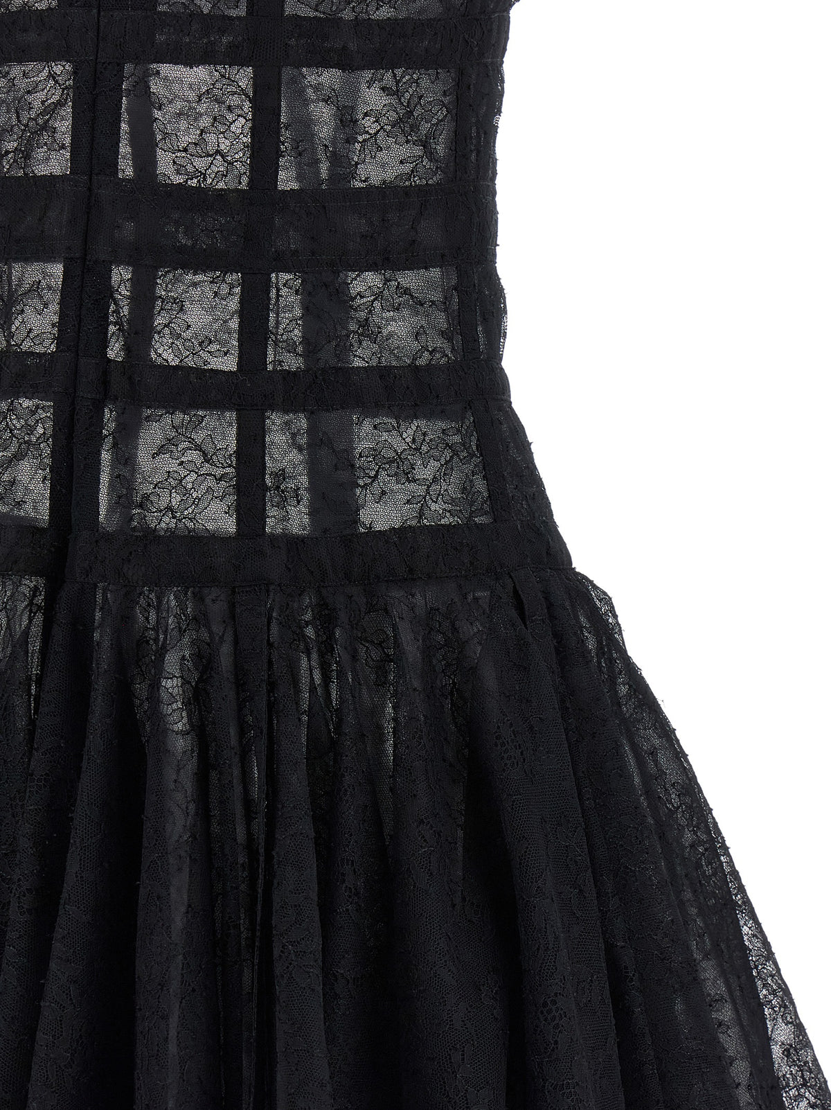 Giovanni Bedin Black Polyamide Short Dress