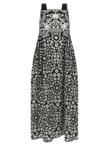 Max Mara WkiMoli Bicolor Cotton Long Dress