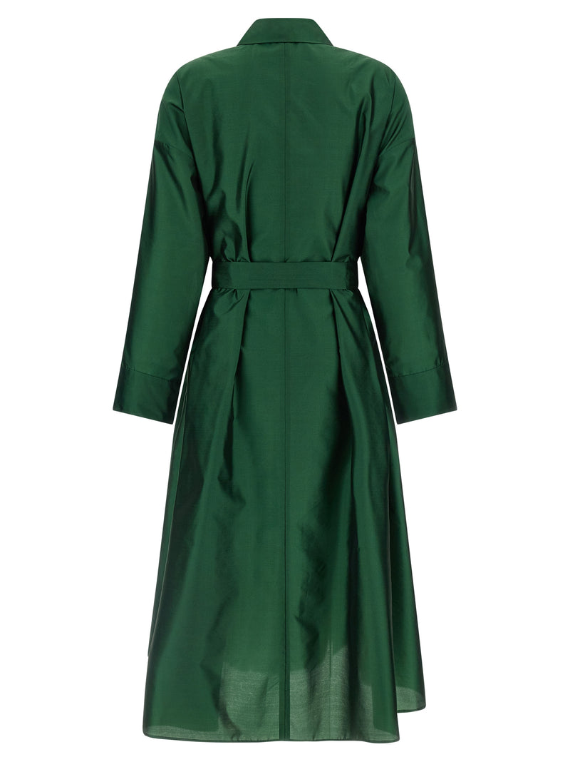 Robe midi bicolore en polyester 'S Max Mara