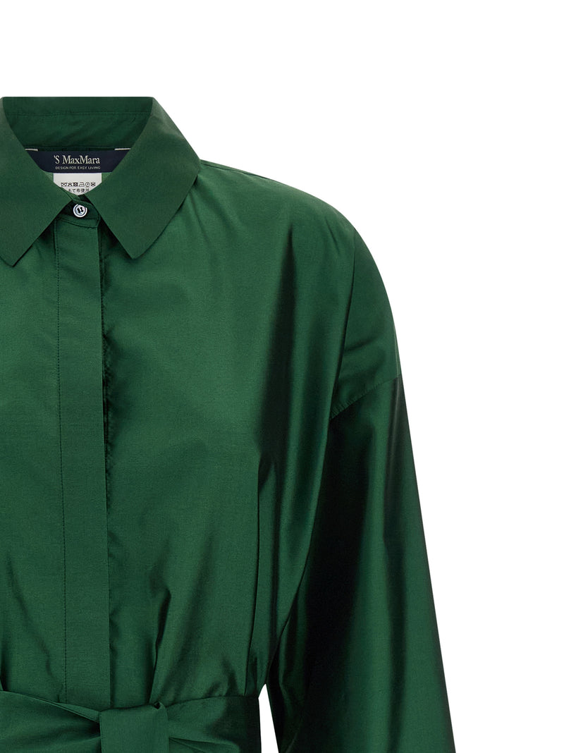 Robe midi bicolore en polyester 'S Max Mara