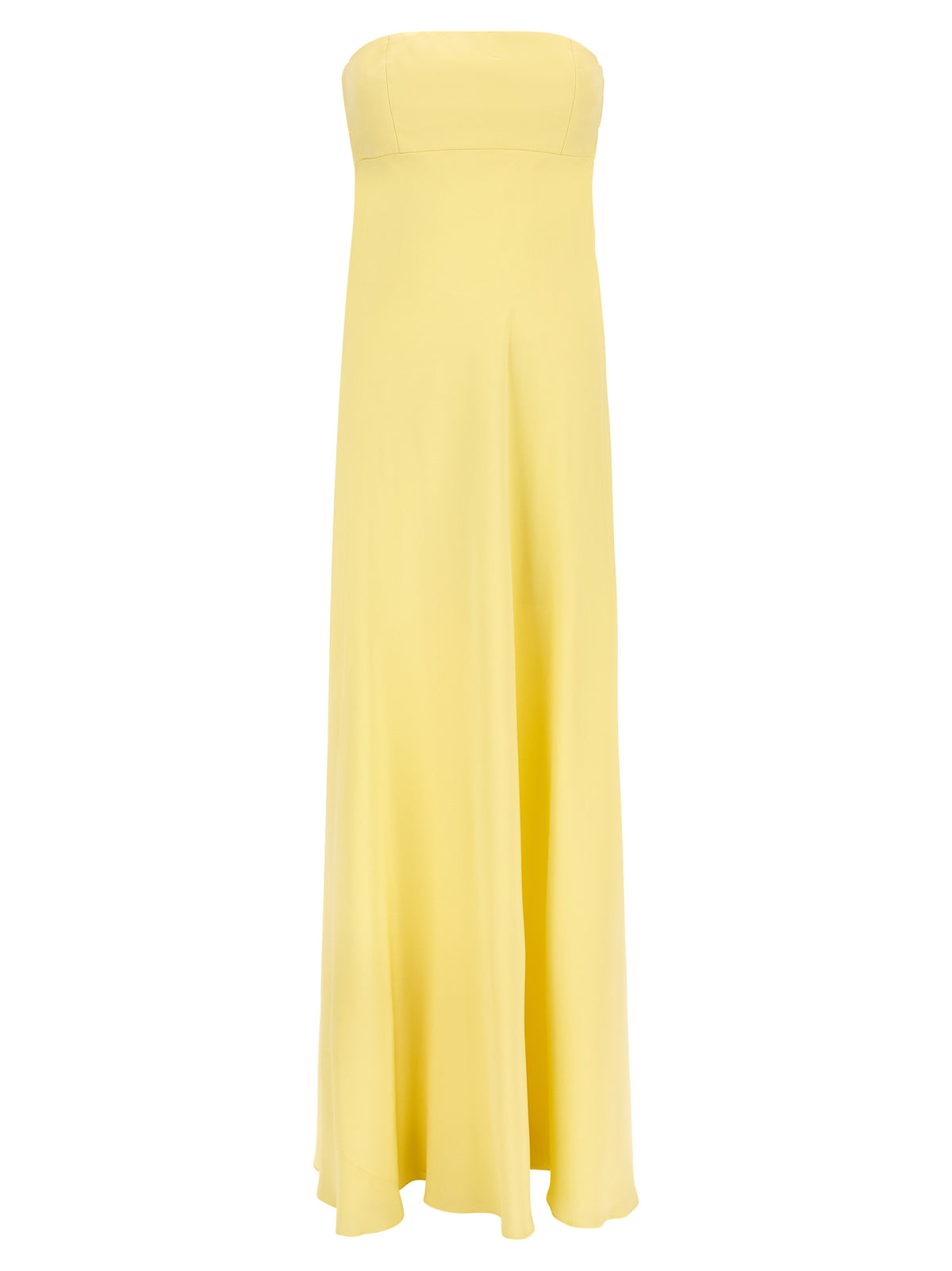 Robe longue bicolore en soie Giovanni Bedin