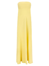 Robe longue bicolore en soie Giovanni Bedin