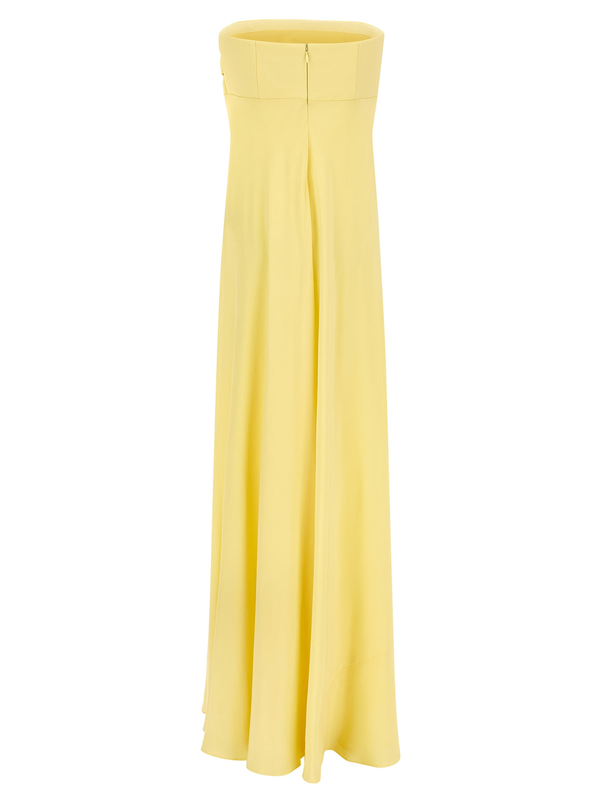 Robe longue bicolore en soie Giovanni Bedin