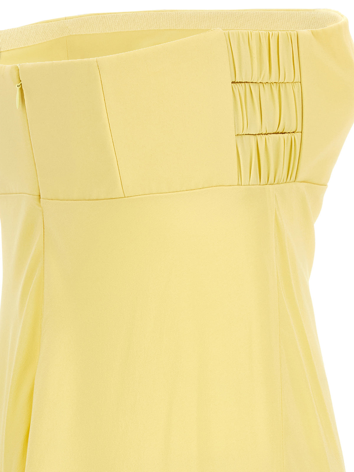 Robe longue bicolore en soie Giovanni Bedin