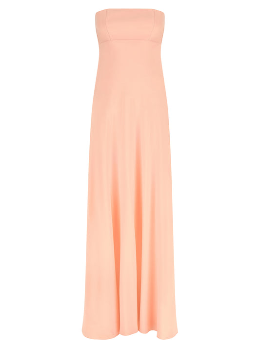 Robe longue en soie multicolore Giovanni Bedin
