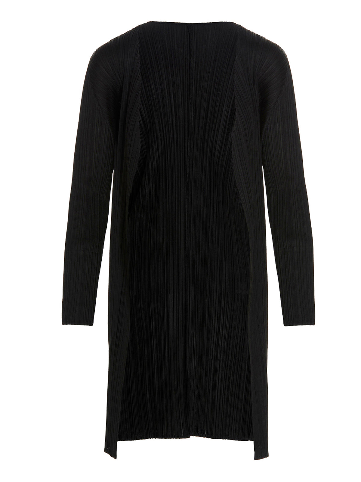 PLEATS PLEASE ISSEY MIYAKE Cardigan en Polyester Noir
