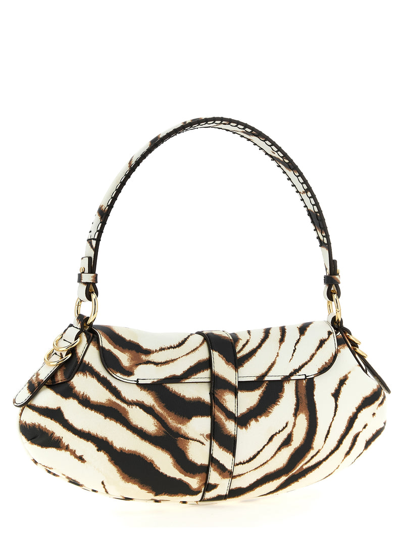 Ganni B-Kat Multicolor Polyester Shoulder Bag