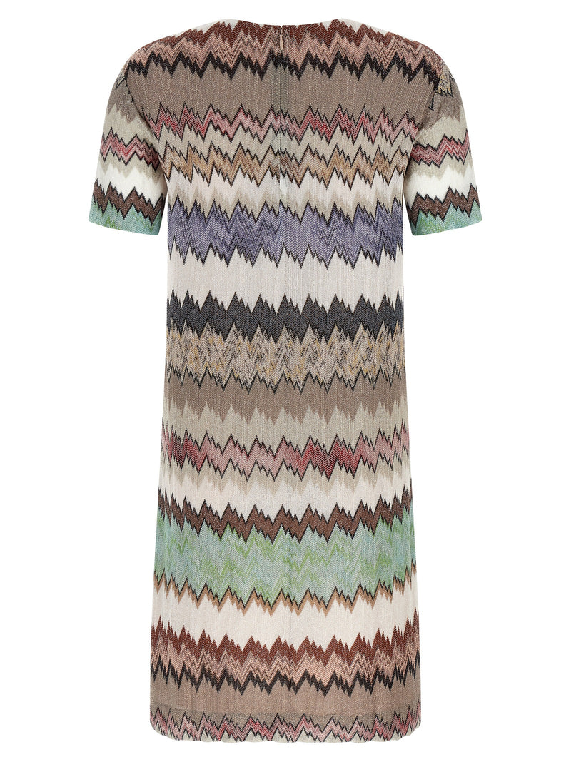 Missoni Multicolor Viscose Short Dress