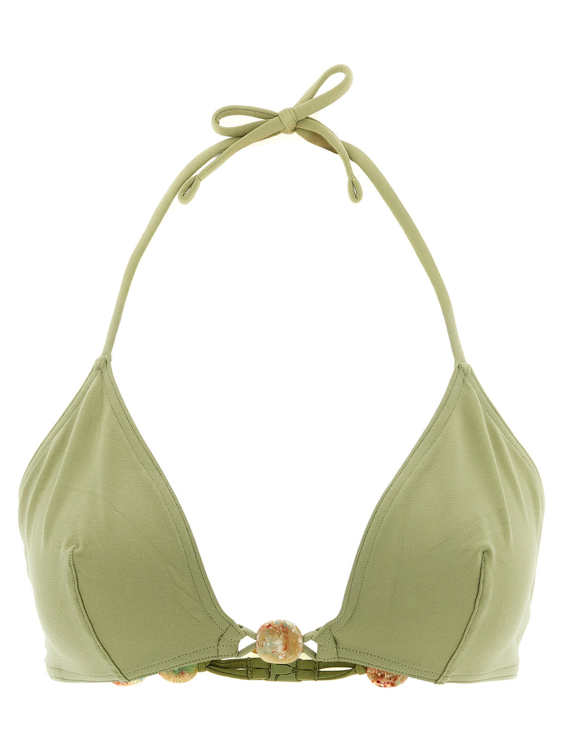 Eres Alva Bicolor Polyamide Bikini - Green