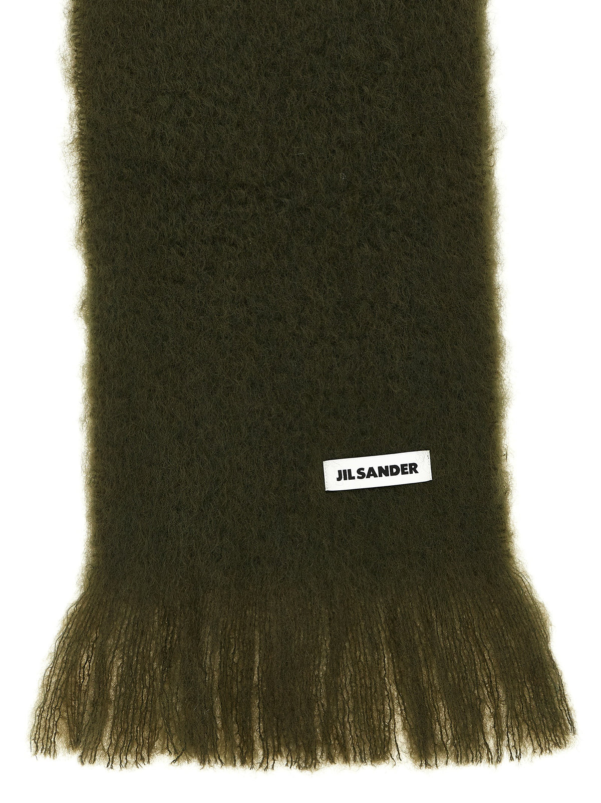 Écharpe en laine bicolore Jil Sander