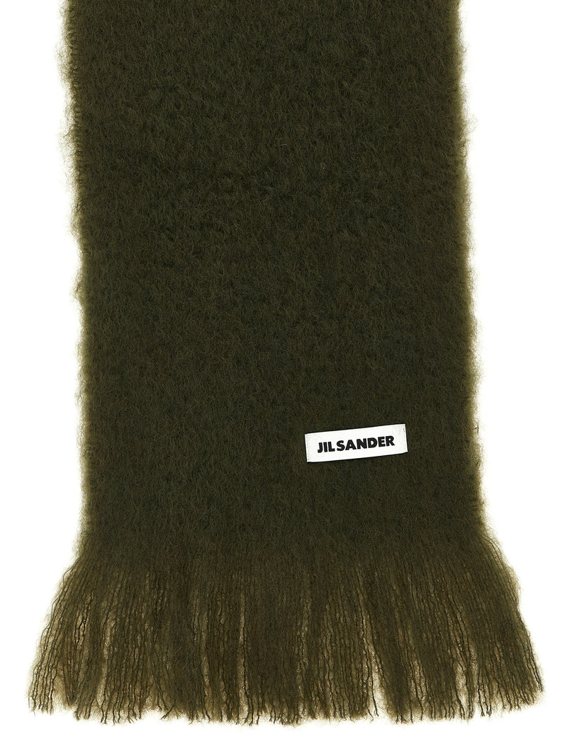 Écharpe en laine bicolore Jil Sander