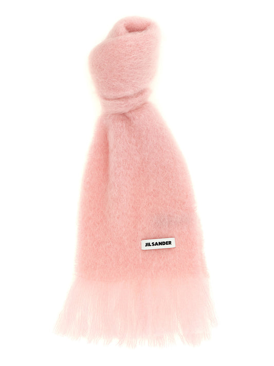 Écharpe en Laine Multicolore Jil Sander