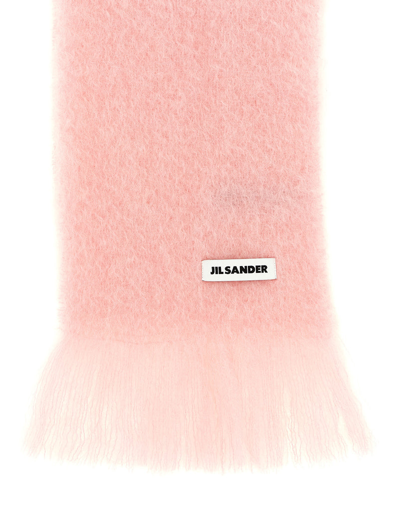 Écharpe en Laine Multicolore Jil Sander