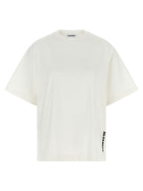 T-shirt bicolore en coton Jil Sander