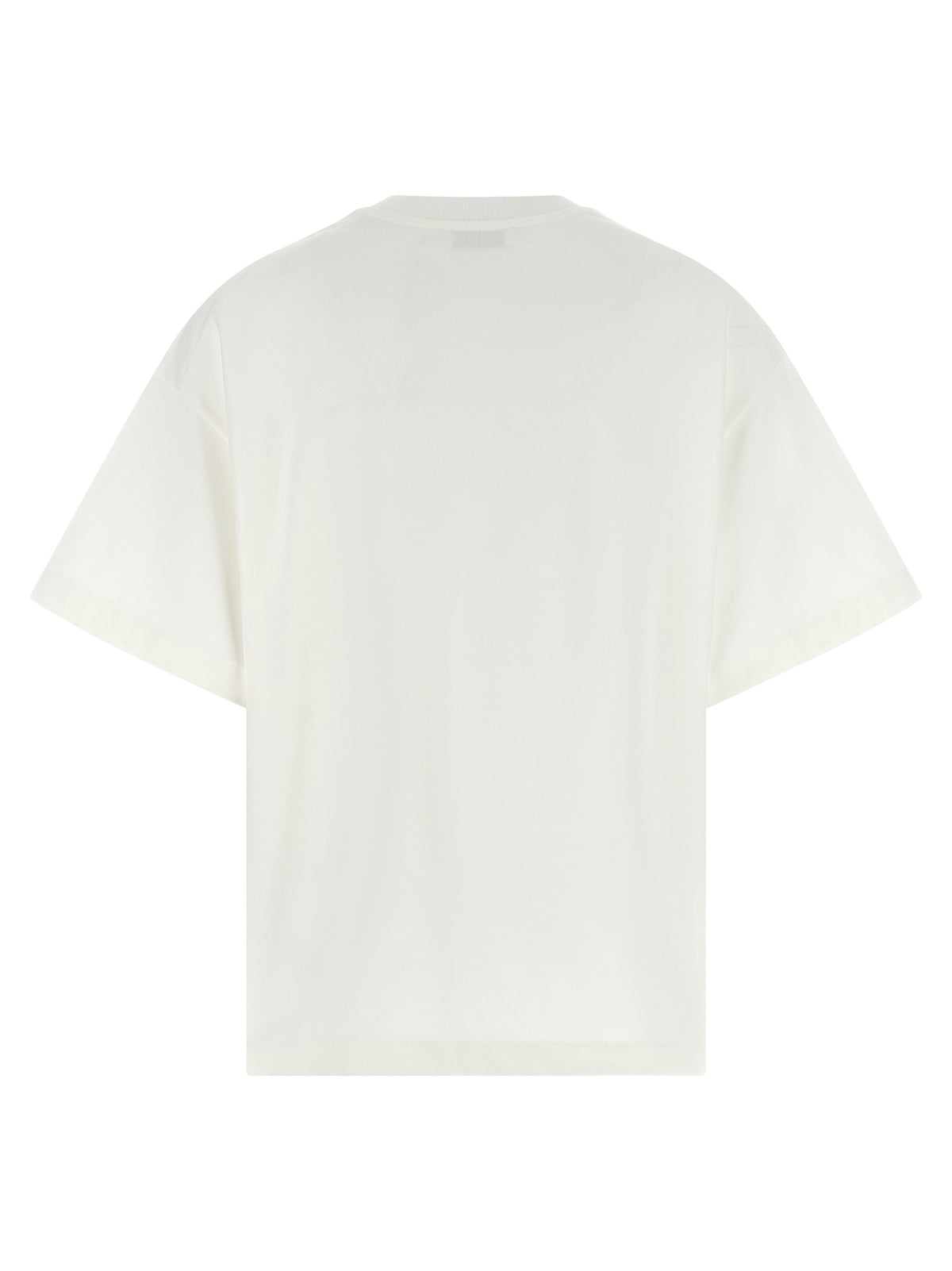 T-shirt bicolore en coton Jil Sander