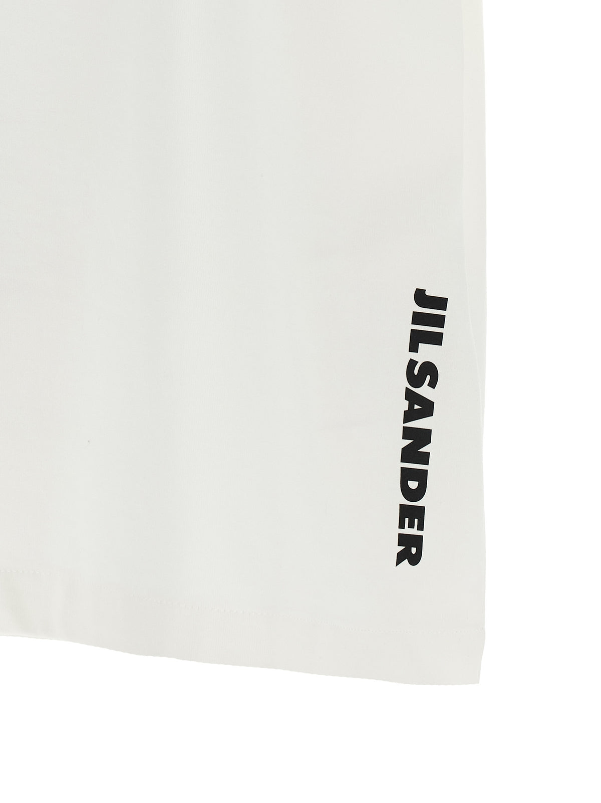 T-shirt bicolore en coton Jil Sander