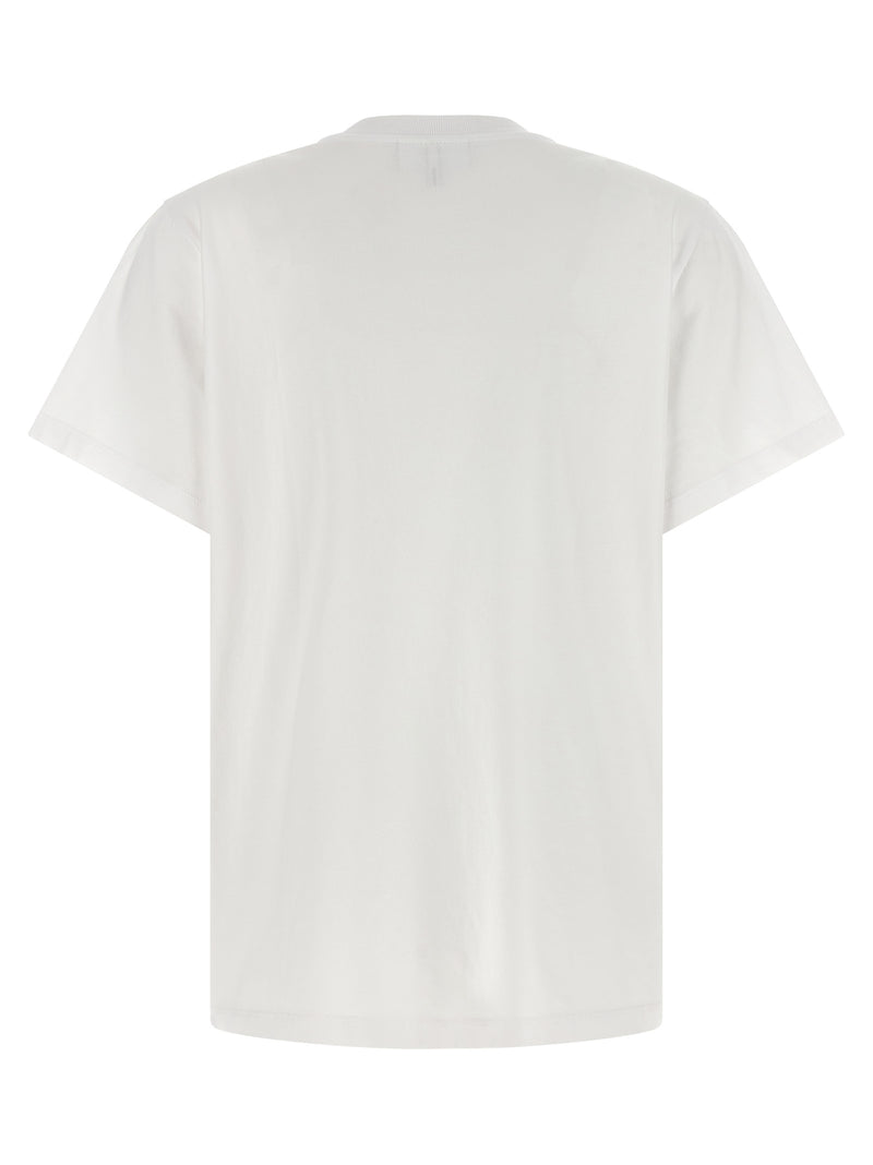 Ganni White Organic Cotton T-Shirt - Stylish & Sustainable