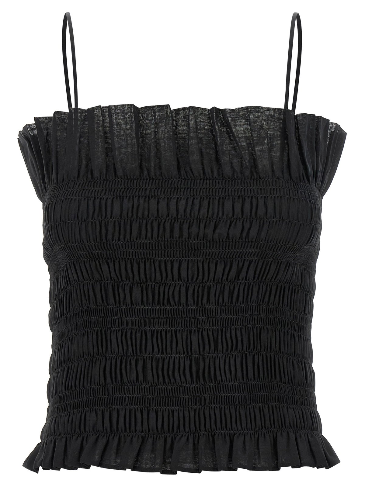 The Andamane Suri Black Cotton Shirt for Women