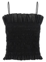 The Andamane Suri Black Cotton Shirt for Women
