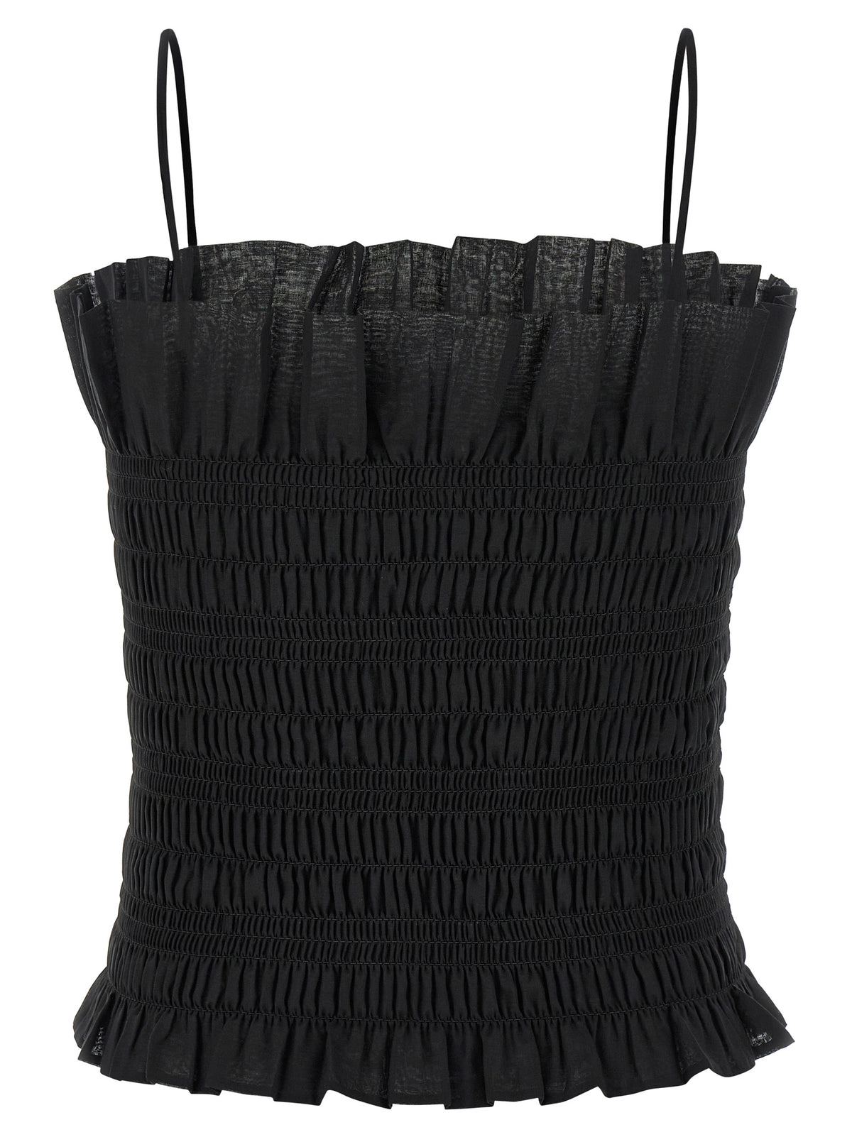 The Andamane Suri Black Cotton Shirt for Women