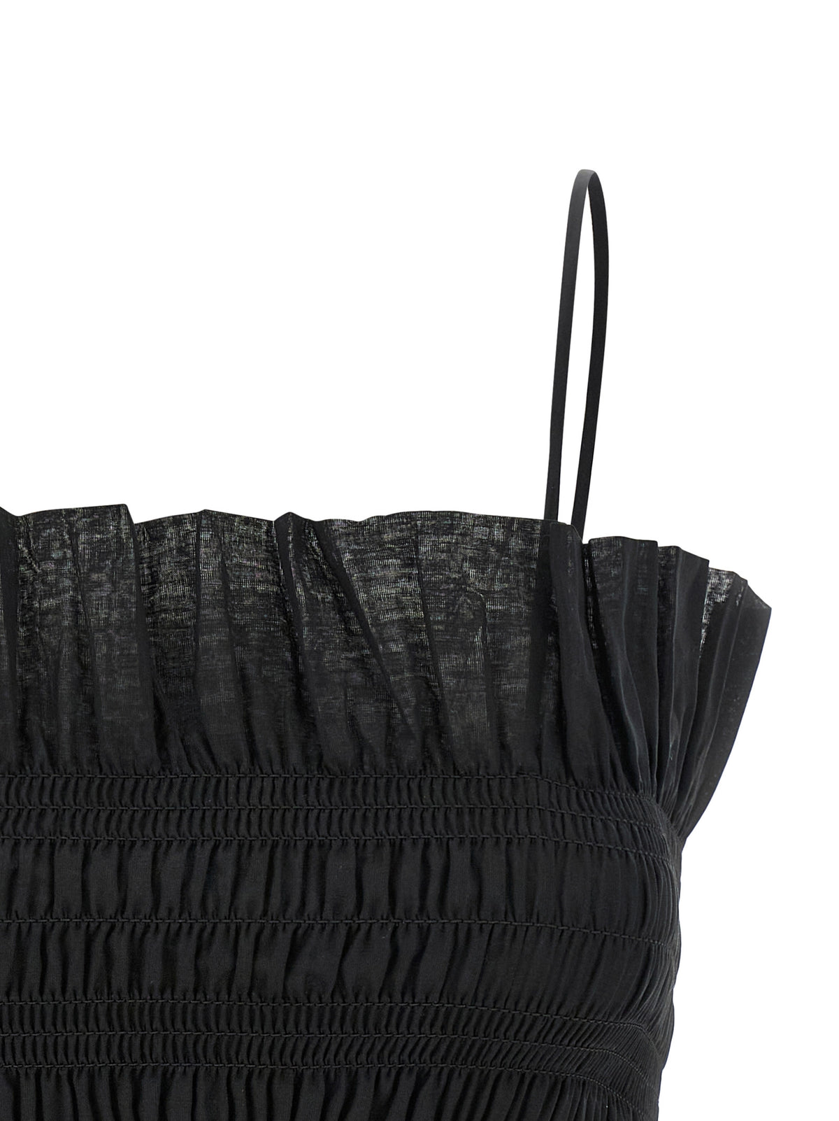 The Andamane Suri Black Cotton Shirt for Women