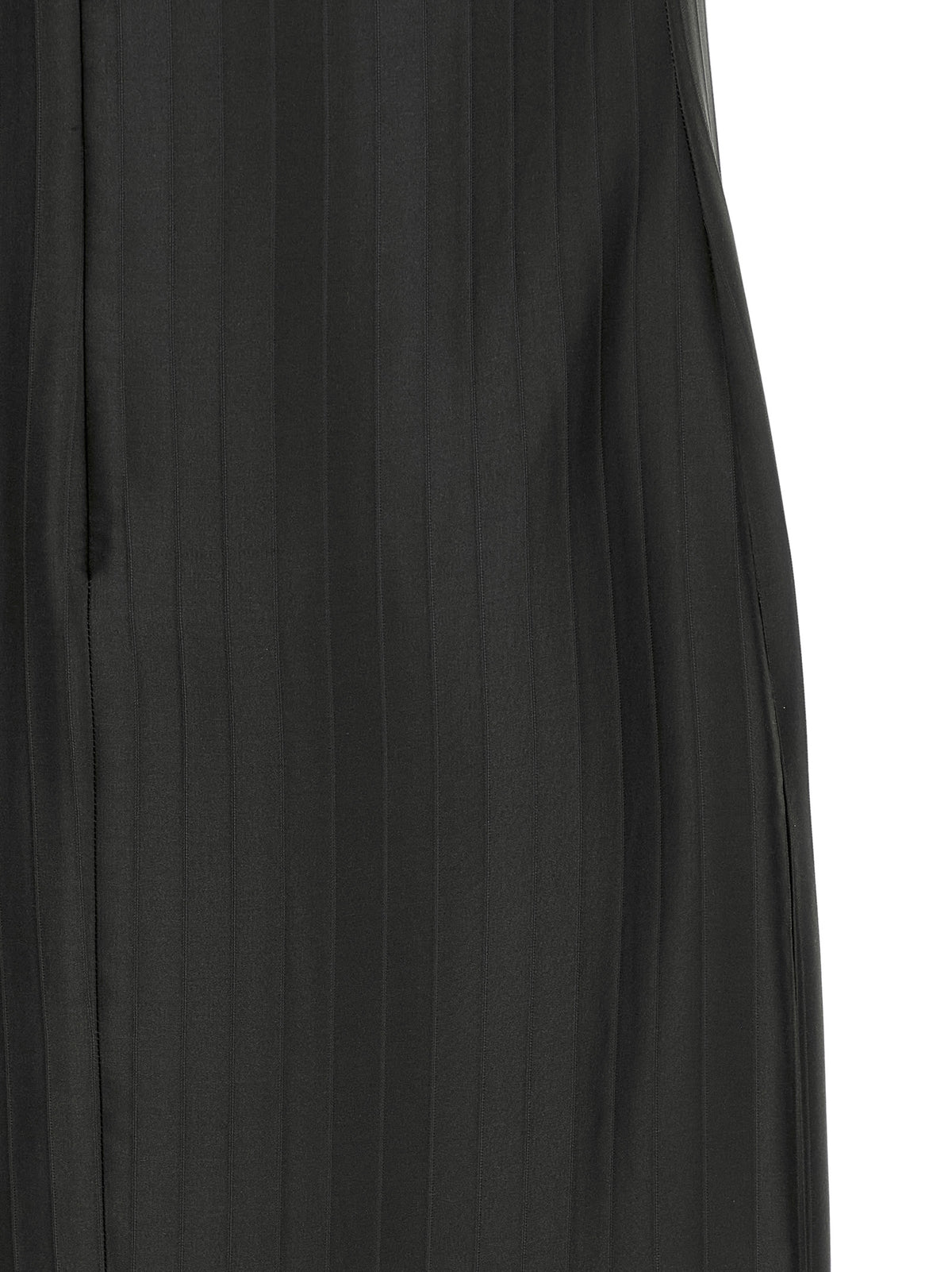 Robe midi Loulou De Saison noire en viscose