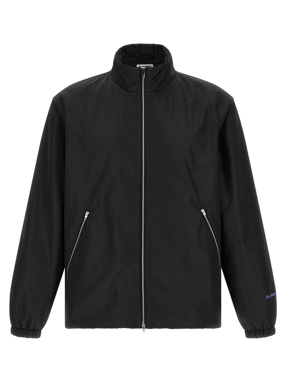 Jil Sander Black Polyester Full-Length Jacket