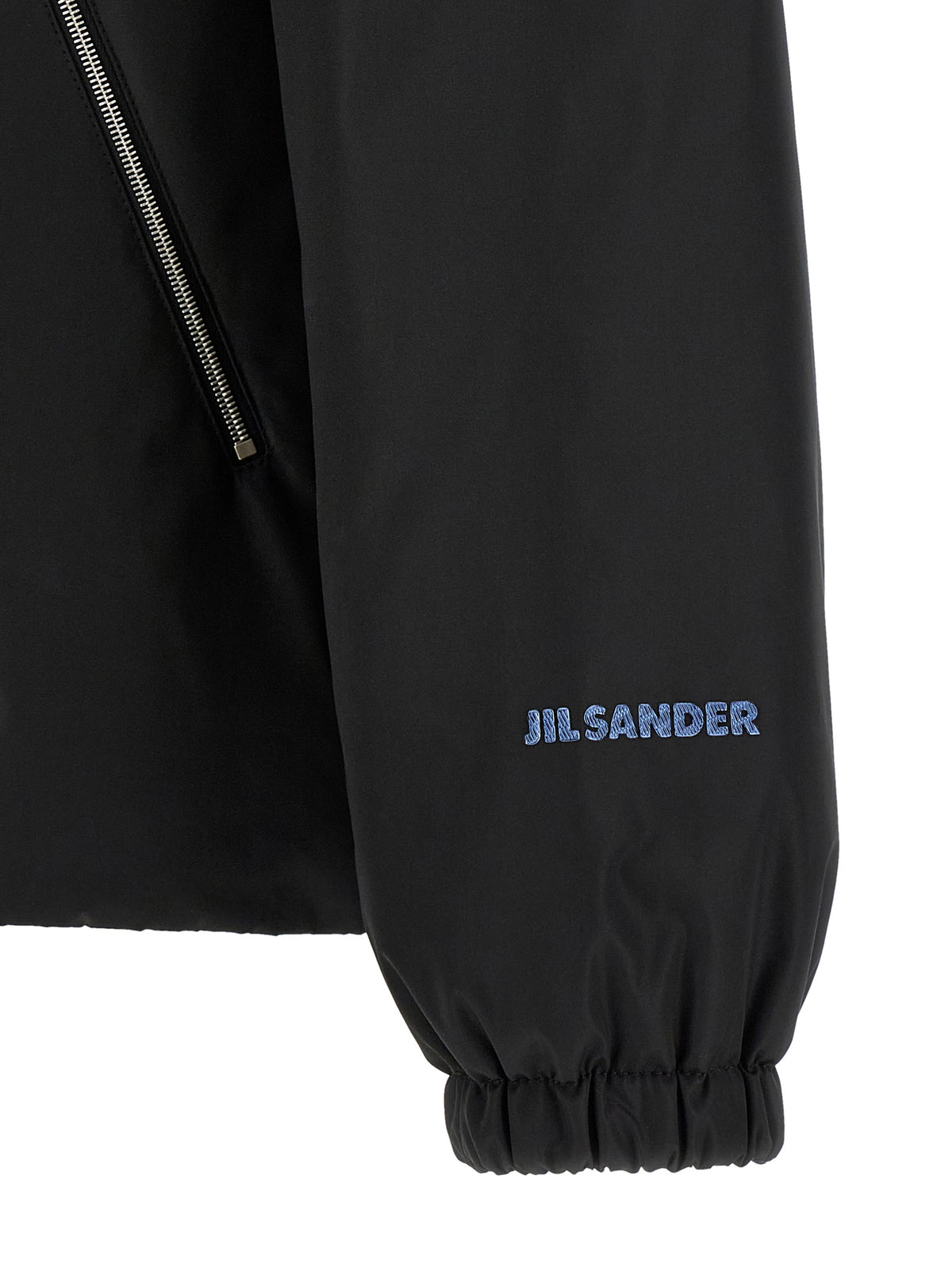 Jil Sander Black Polyester Full-Length Jacket