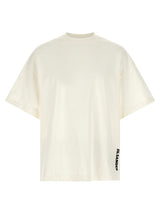 T-shirt bicolore en coton Jil Sander