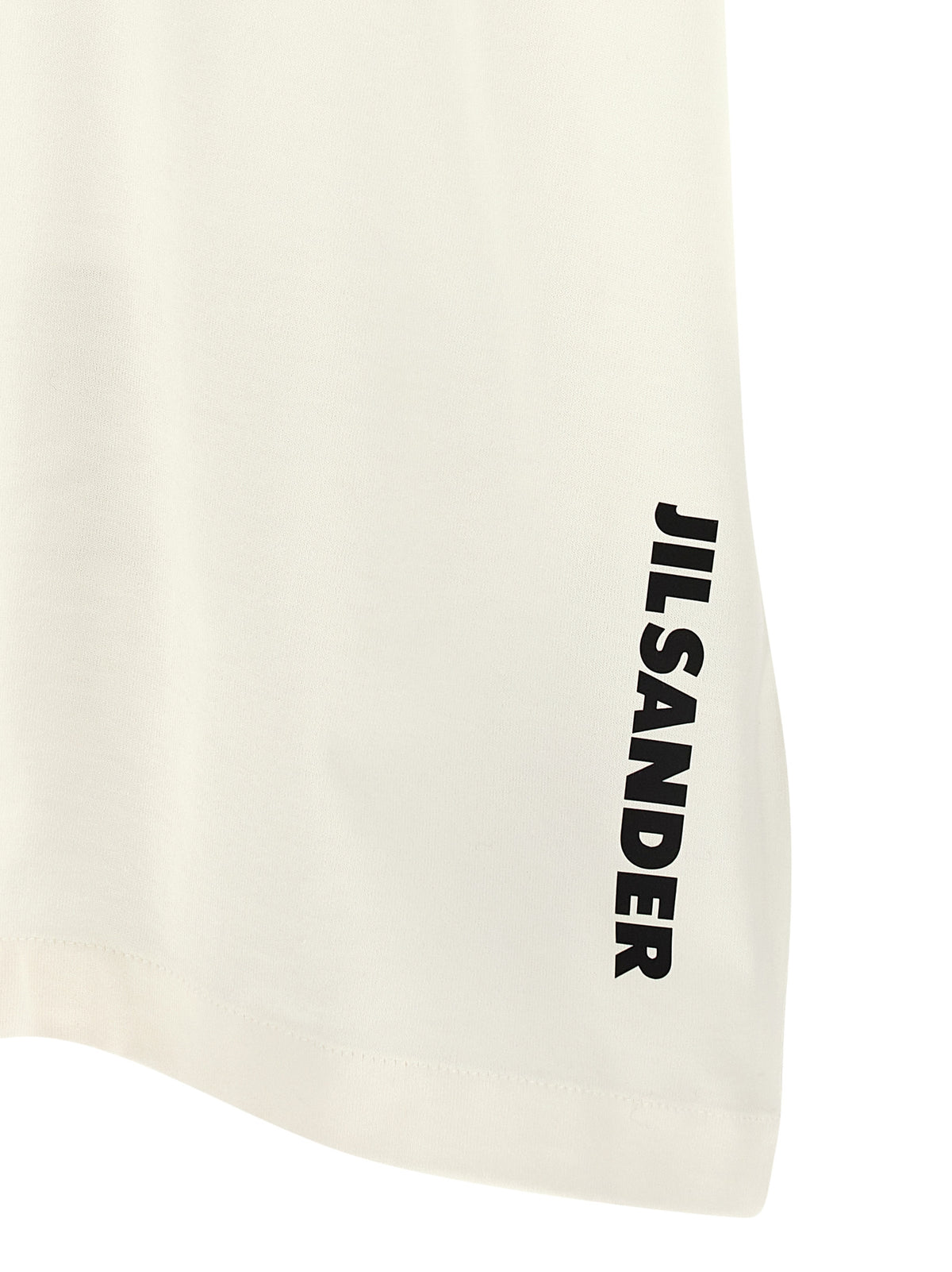 T-shirt bicolore en coton Jil Sander
