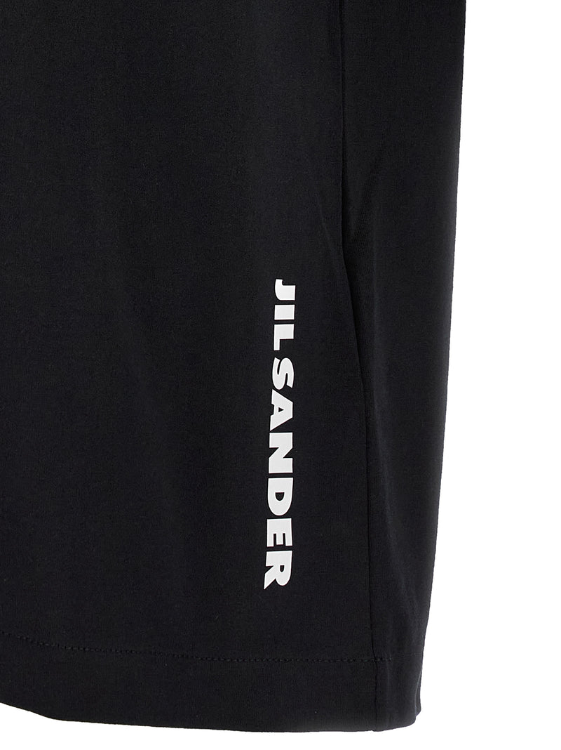 T-shirt bicolore en coton Jil Sander